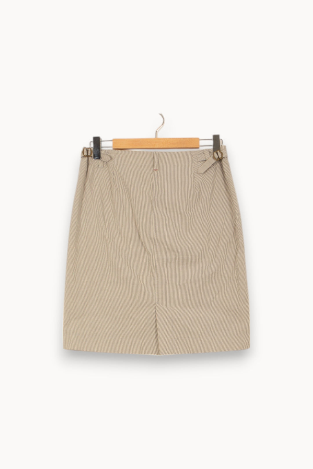 Jupe Courte Blanche et Beige - Taille T.U. de la marque Ines de la Fressange Paris | RVLI0814 - Vendu par Paradigme - Image 4