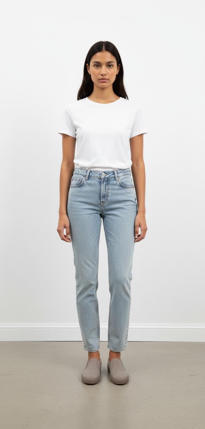 Jean Droit Bleu - Taille T.U.