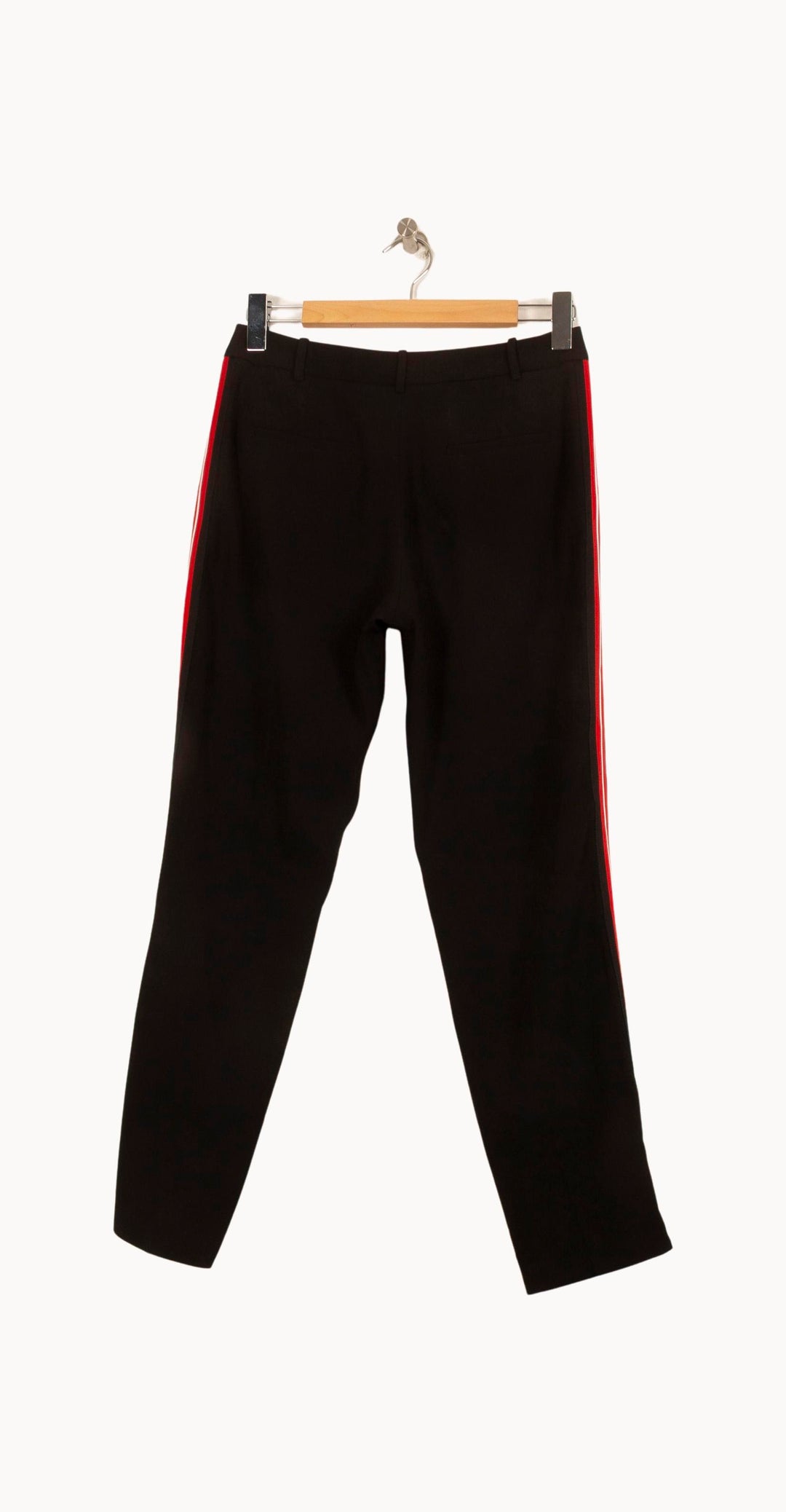 Pantalon Noir et Rouge - Taille M/38 de la marque Claudie Pierlot | RVLI0967 - Vendu par Paradigme - Image 4