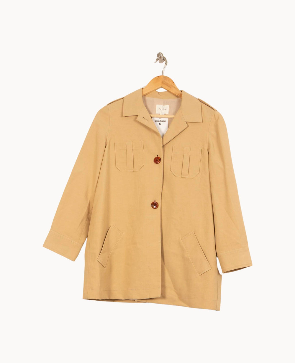 Veste Beige - Taille M/38 de la marque Pablo | RVLI0988 - Vendu par Paradigme - Image 2