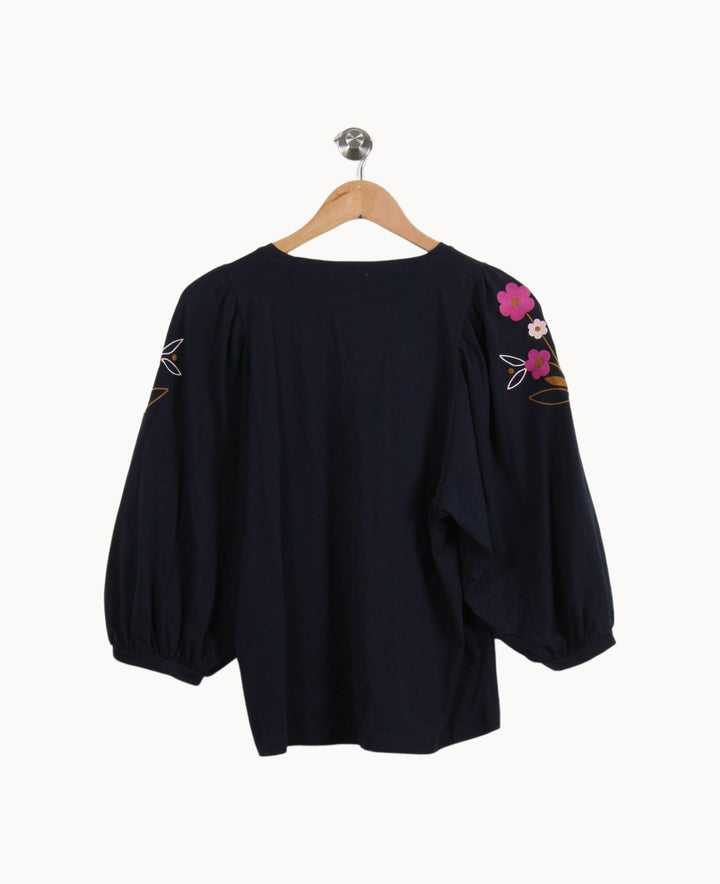 Blouse Bleue - Taille XS/34 de la marque Des petits hauts | RVLI0989 - Vendu par Paradigme - Image 4