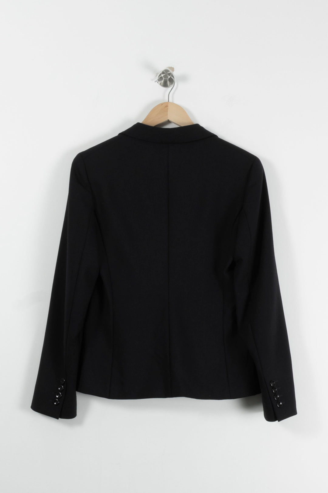 Blazer Noir - Taille S/36 de la marque Max Mara | RVLI0994 - Vendu par Paradigme - Image 4