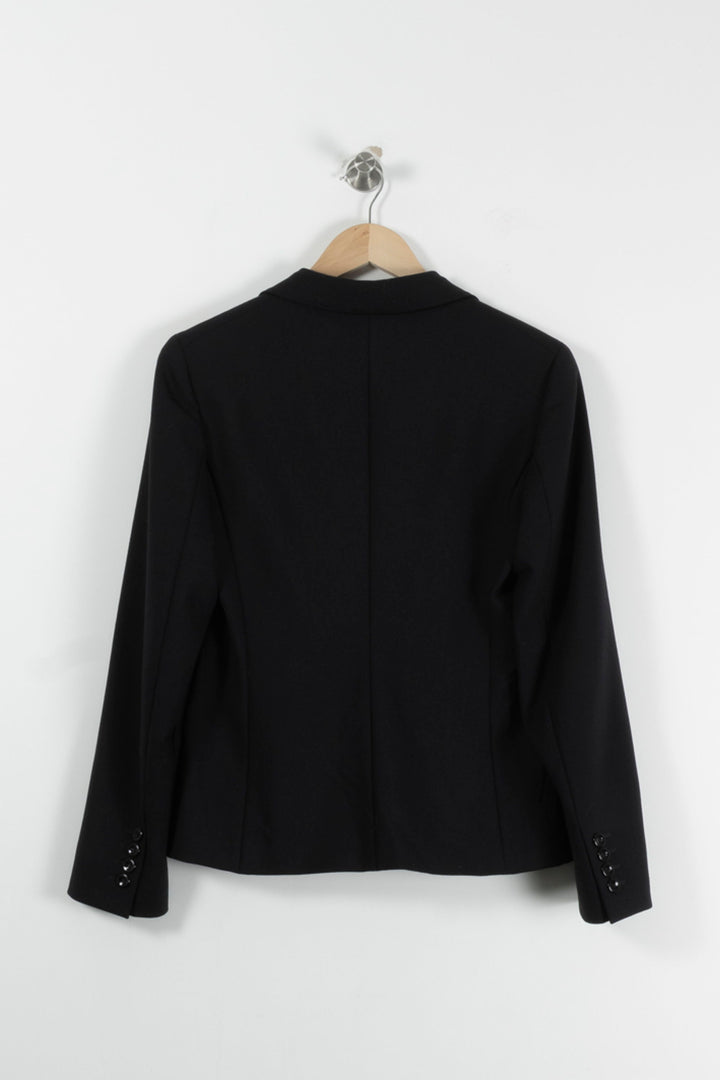 Blazer Noir - Taille S/36 de la marque Max Mara | RVLI0994 - Vendu par Paradigme - Image 4
