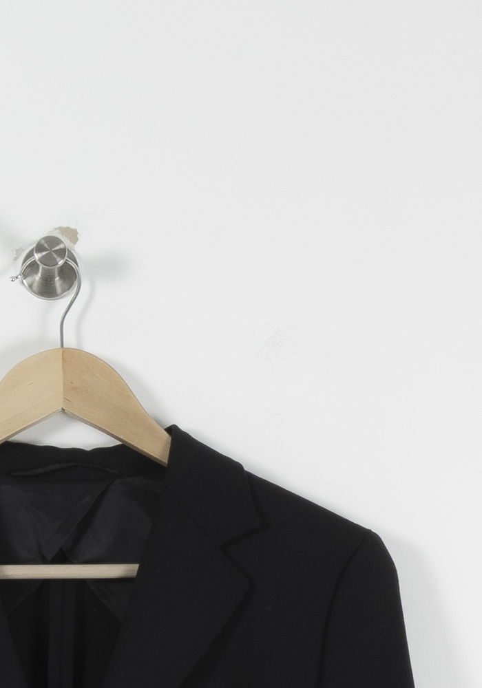 Blazer Noir - Taille S/36 de la marque Max Mara | RVLI0994 - Vendu par Paradigme - Image 3