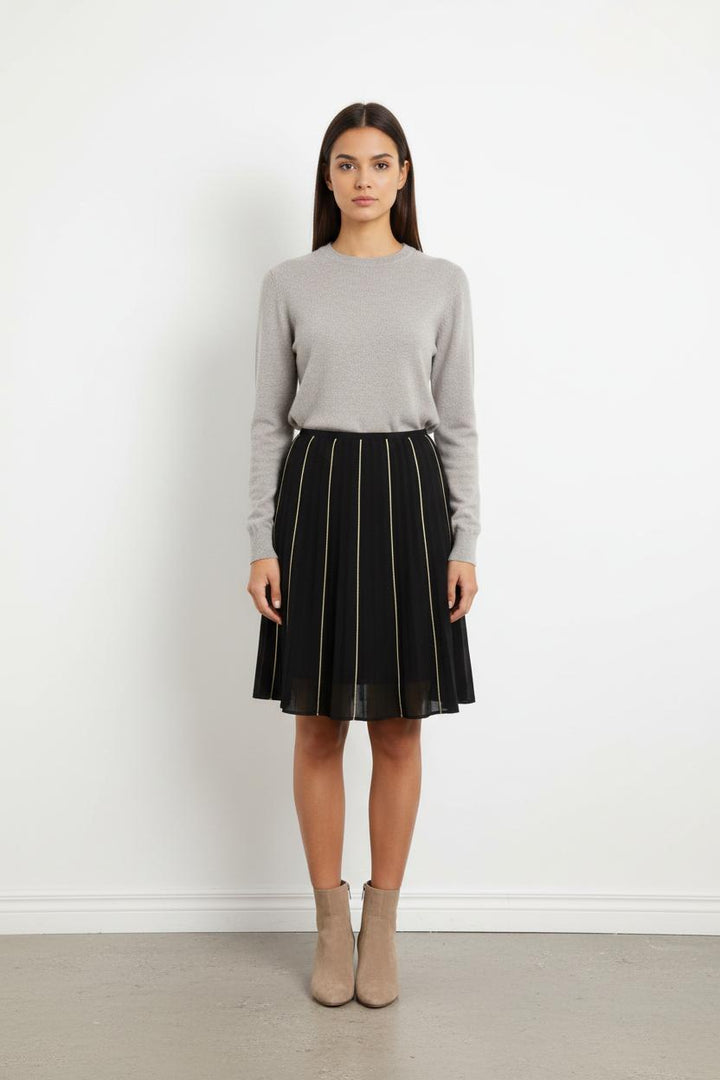 Jupe Plissée Noire - Taille S/36