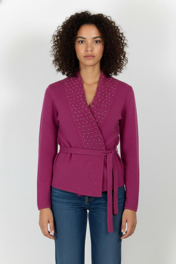 Cardigan Rose - Taille S/36 de la marque Maison 123 | RVLI1003 - Vendu par Paradigme - Image 1