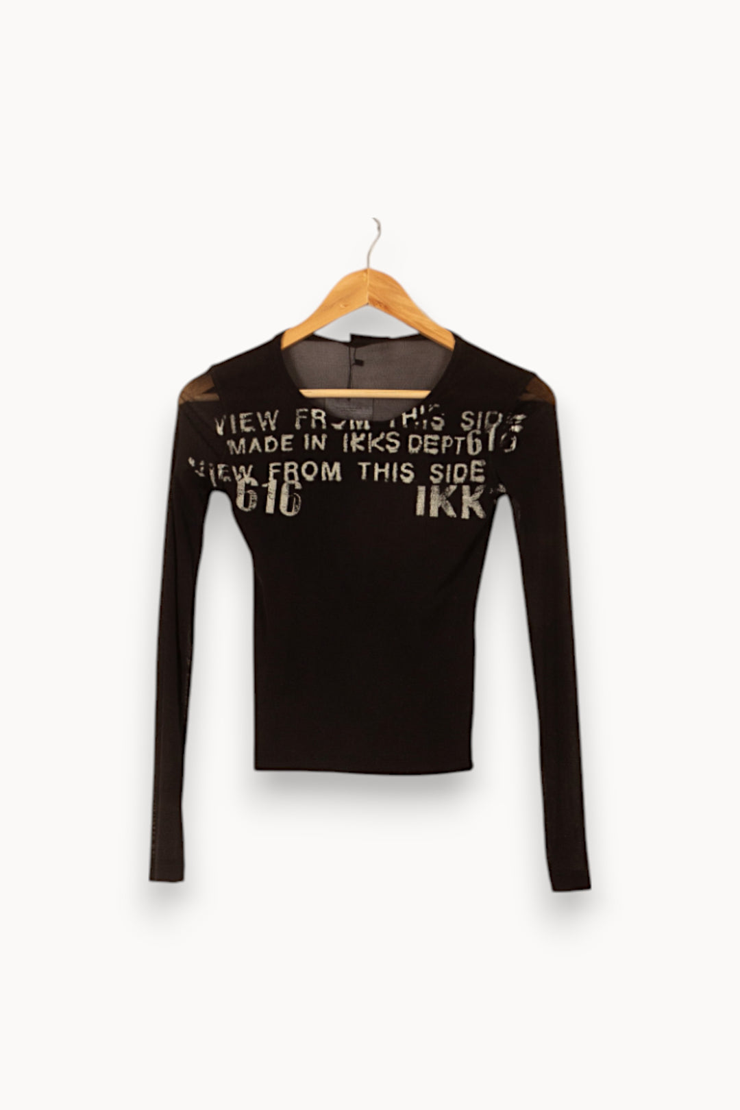 T-shirt Manches Longues Noir - Taille T.U. de la marque IKKS | RVLI1006 - Vendu par Paradigme - Image 2