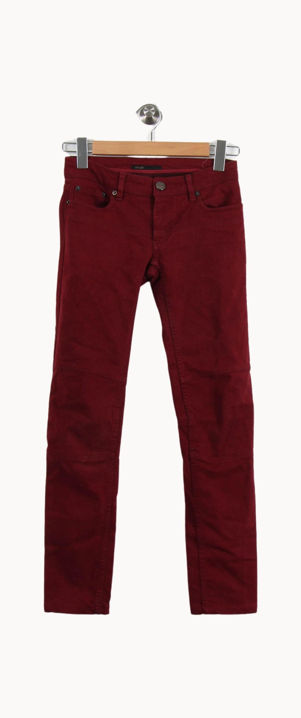 Pantalon Rouge - Taille XS/34 de la marque Maje | RVLI1008 - Vendu par Paradigme - Image 2