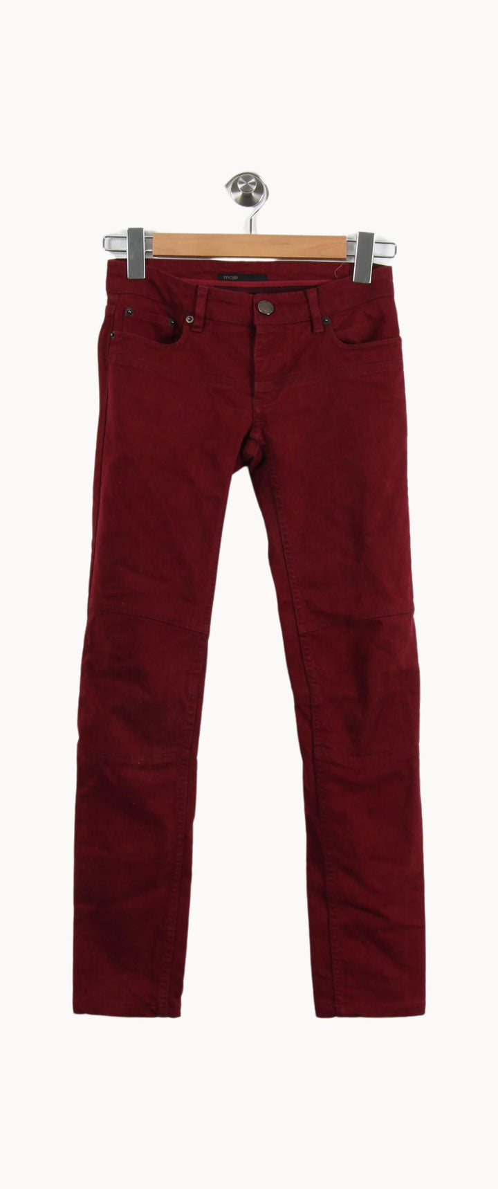Pantalon Rouge - Taille XS/34 de la marque Maje | RVLI1008 - Vendu par Paradigme - Image 2
