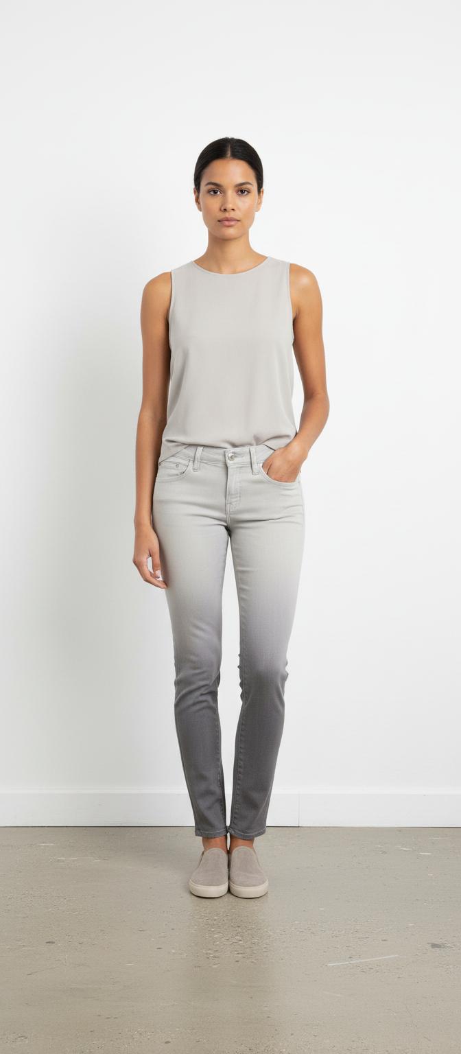 Jean Blanc et Gris - Taille XS/34
