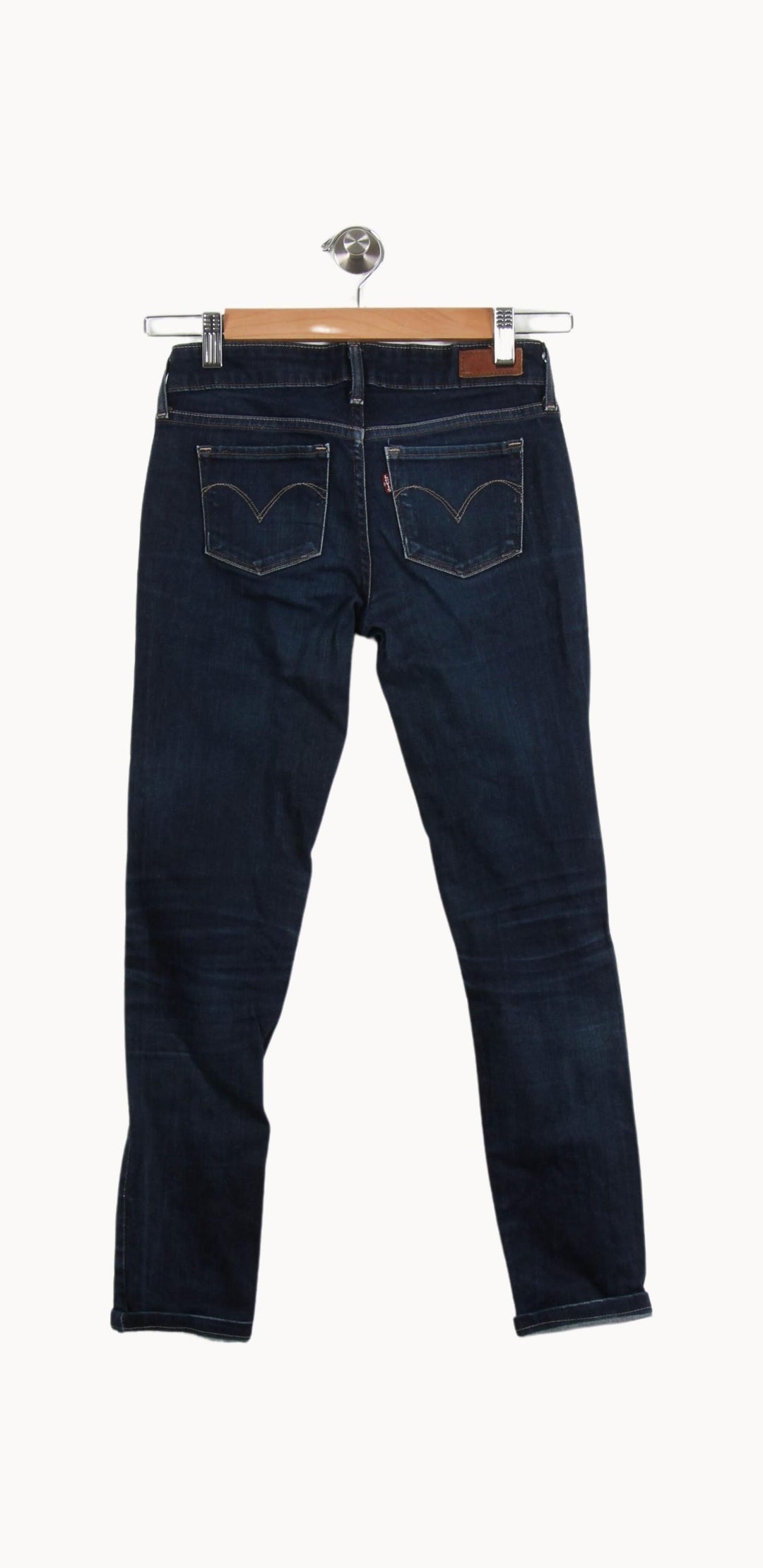 Jean Skinny Bleu - Taille XS/34 de la marque Levi's | RVLI1013 - Vendu par Paradigme - Image 4