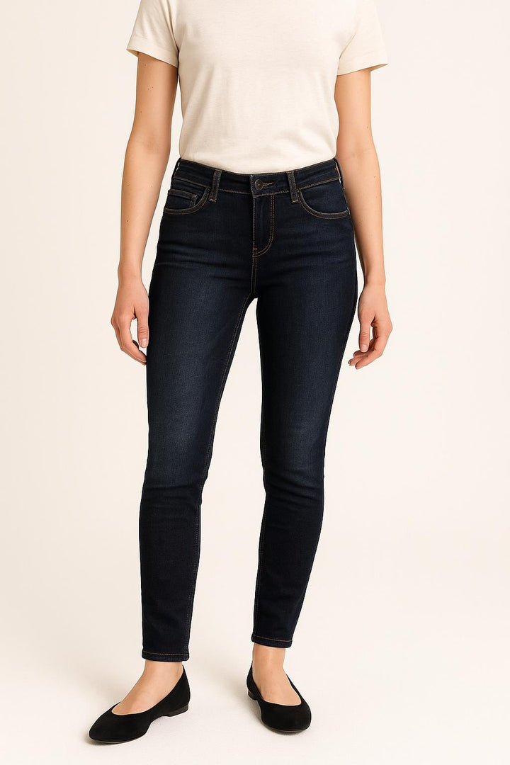 Jean Bleu Foncé - Taille XS/34 de la marque Sud express | RVLI1015 - Vendu par Paradigme - Image 1