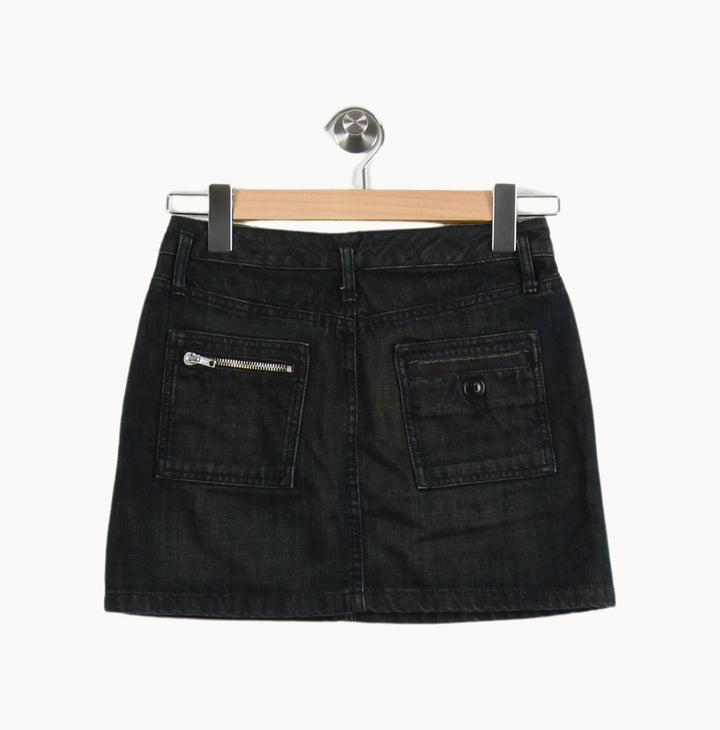 Jupe en Jean Noire - Taille S/36 de la marque Comptoir des Cotonniers | RVLI1016 - Vendu par Paradigme - Image 4
