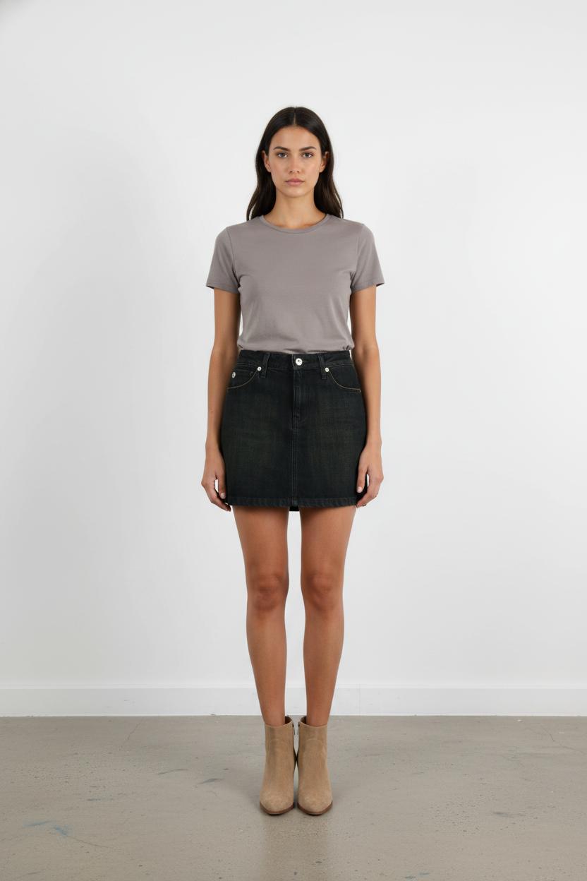 Jupe en Jean Noire - Taille S/36