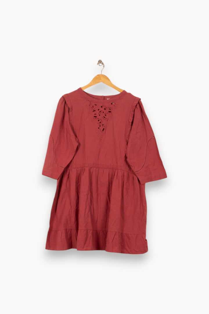 Robe Courte Bordeaux - Taille L/40 de la marque ba&sh | RVLI1019 - Vendu par Paradigme - Image 2