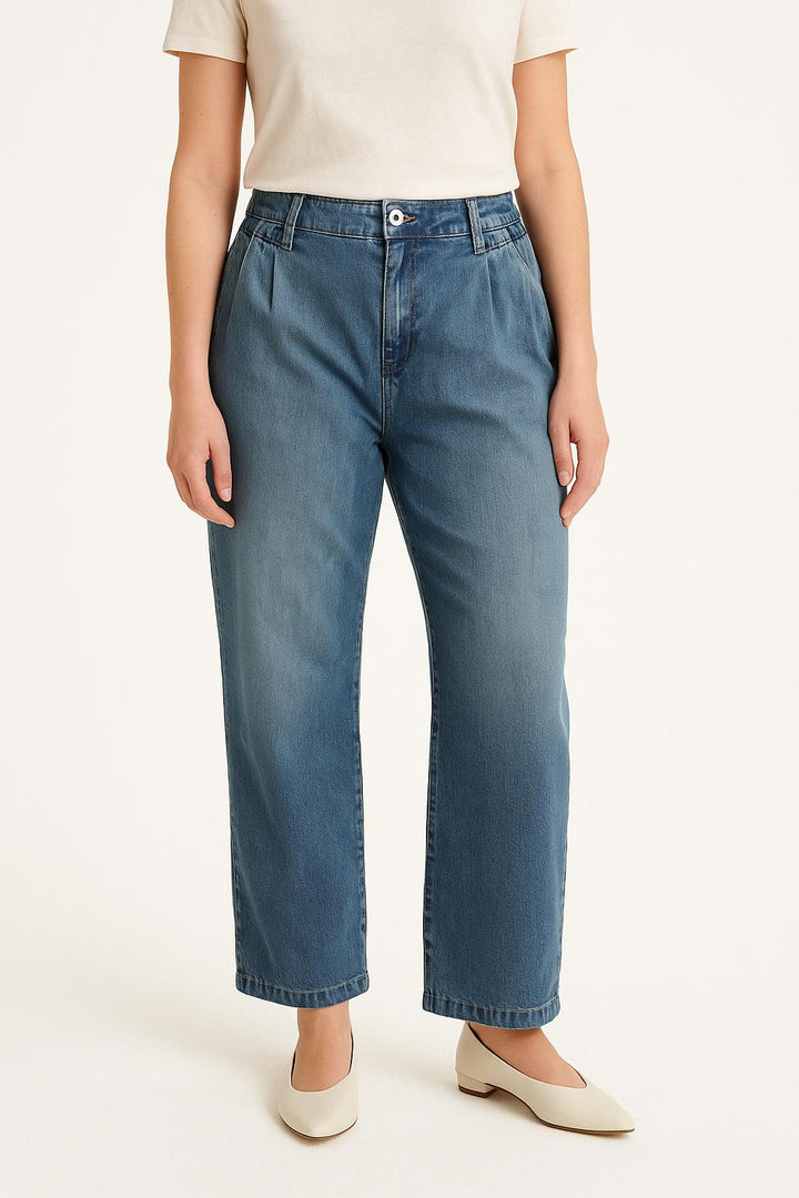 Jean Large Bleu - Taille L/40 de la marque ba&sh | RVLI1023 - Vendu par Paradigme - Image 1