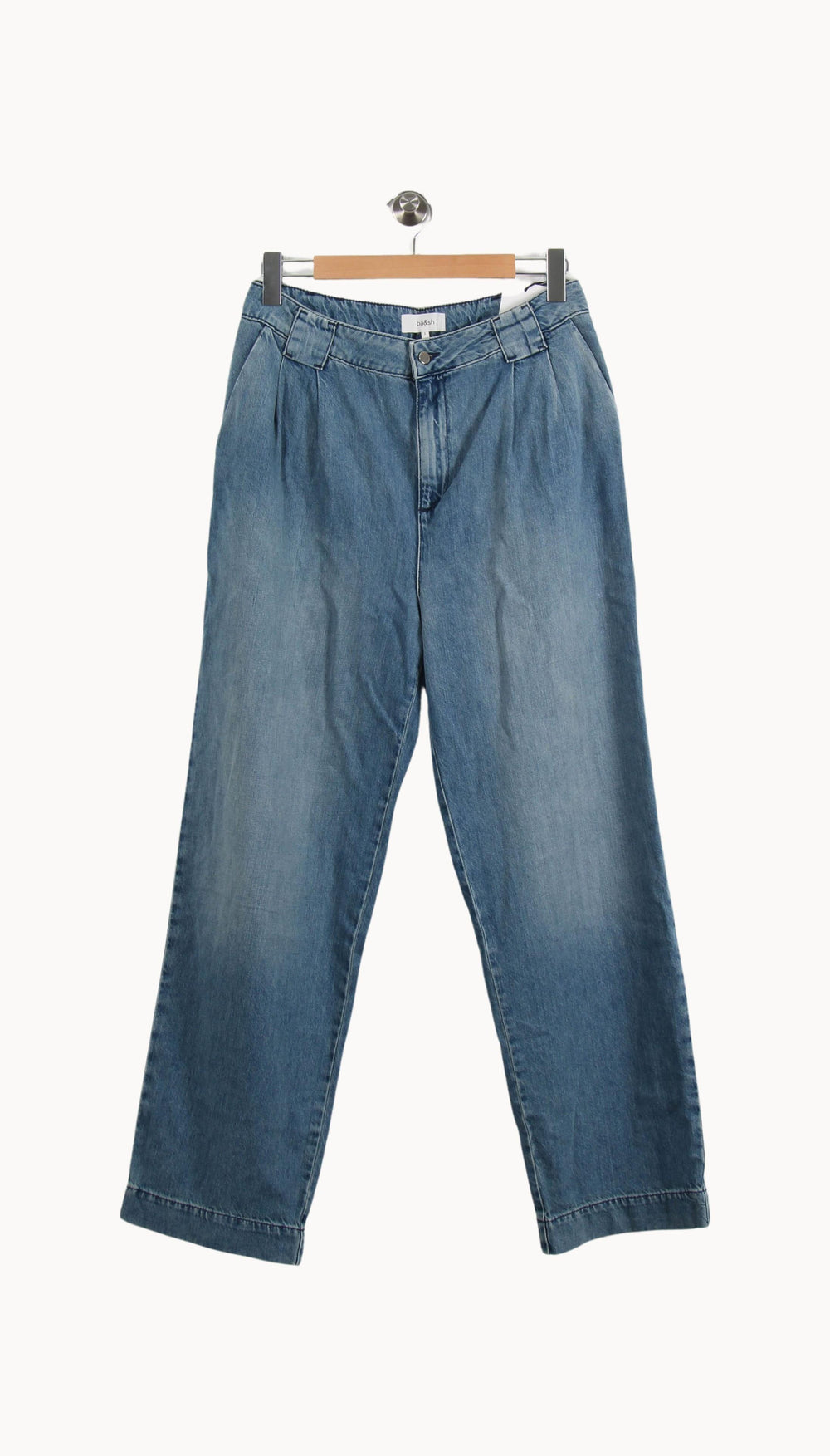 Jean Large Bleu - Taille L/40 de la marque ba&sh | RVLI1023 - Vendu par Paradigme - Image 2