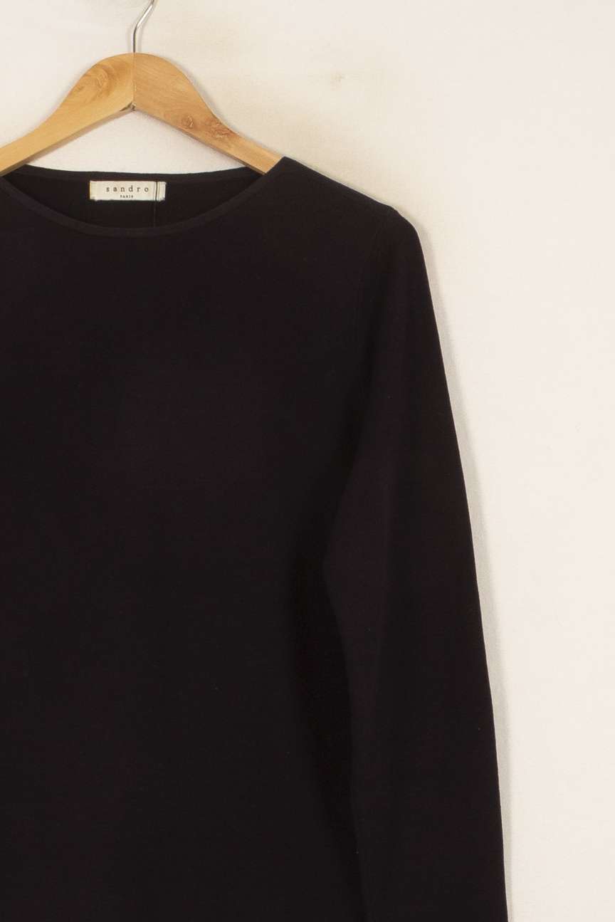 Pull Noir - Taille T.U. de la marque Sandro | RVLI1028 - Vendu par Paradigme - Image 3