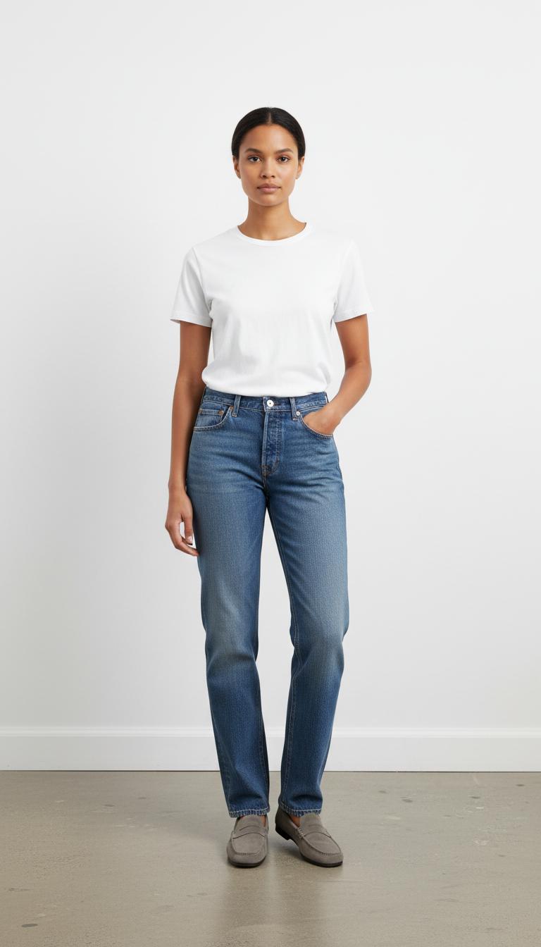 Jean Droit Bleu - Taille M/38