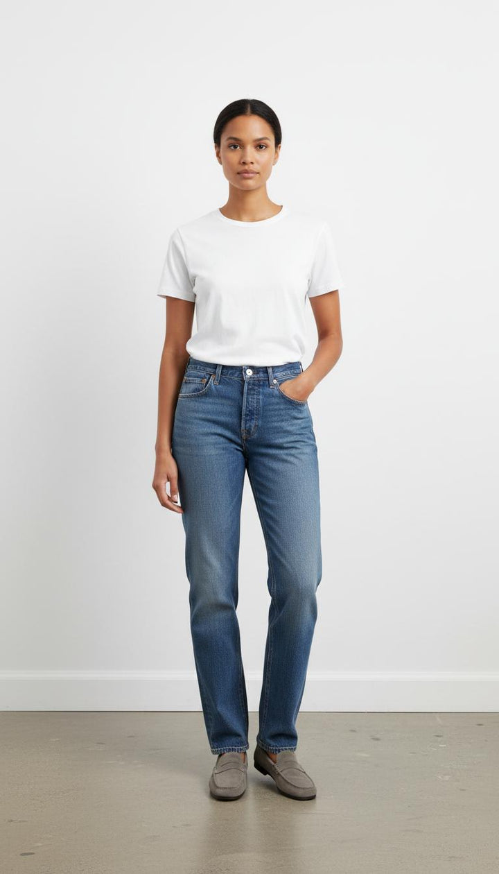 Jean Droit Bleu - Taille M/38