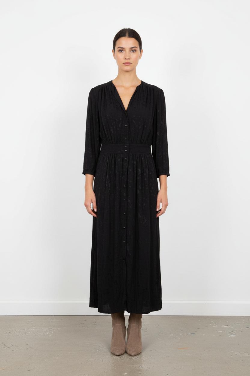 Robe Longue Noire - Taille S/36