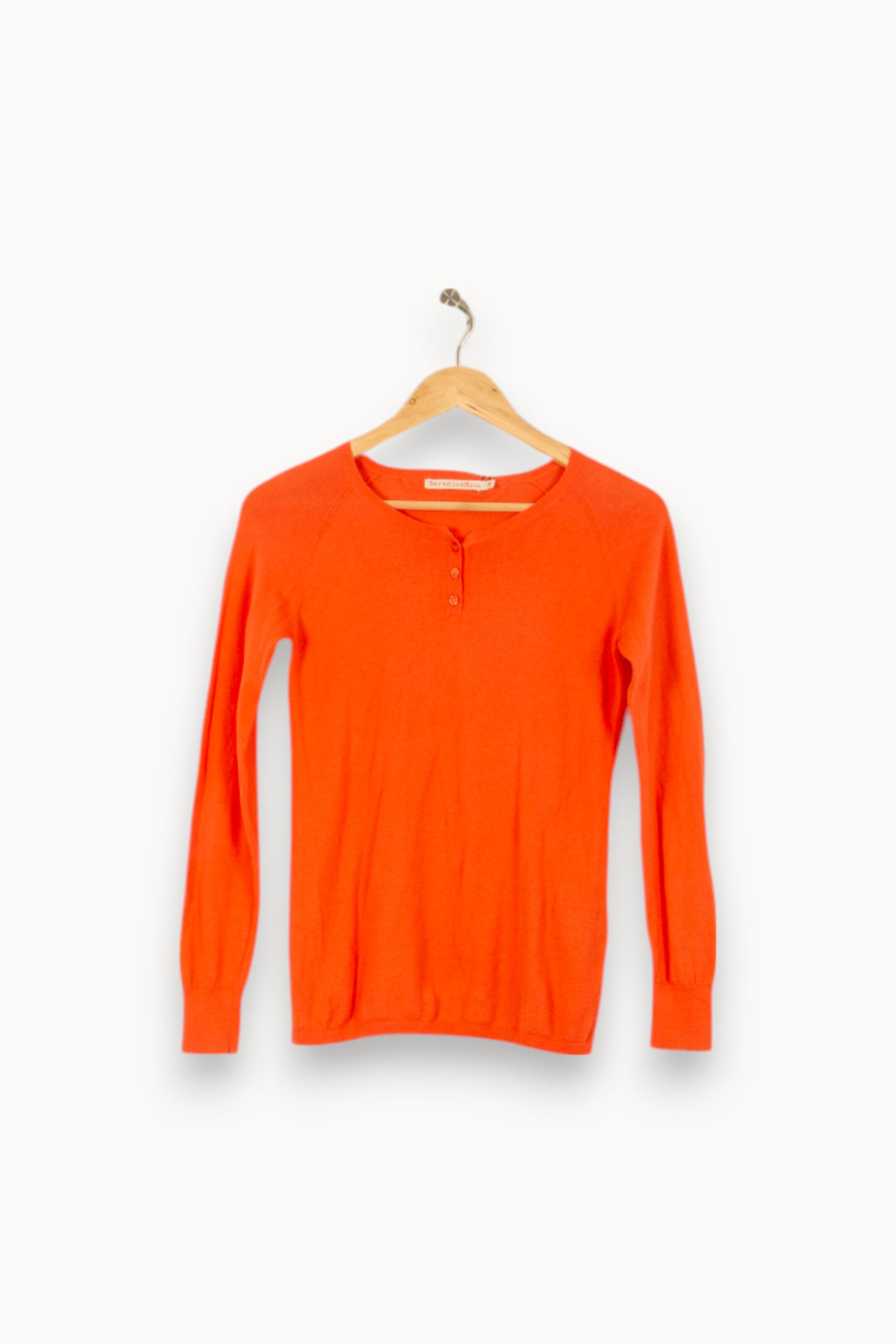 Pull Orange - Taille S/36 de la marque Bérénice | RVLI1041 - Vendu par Paradigme - Image 2