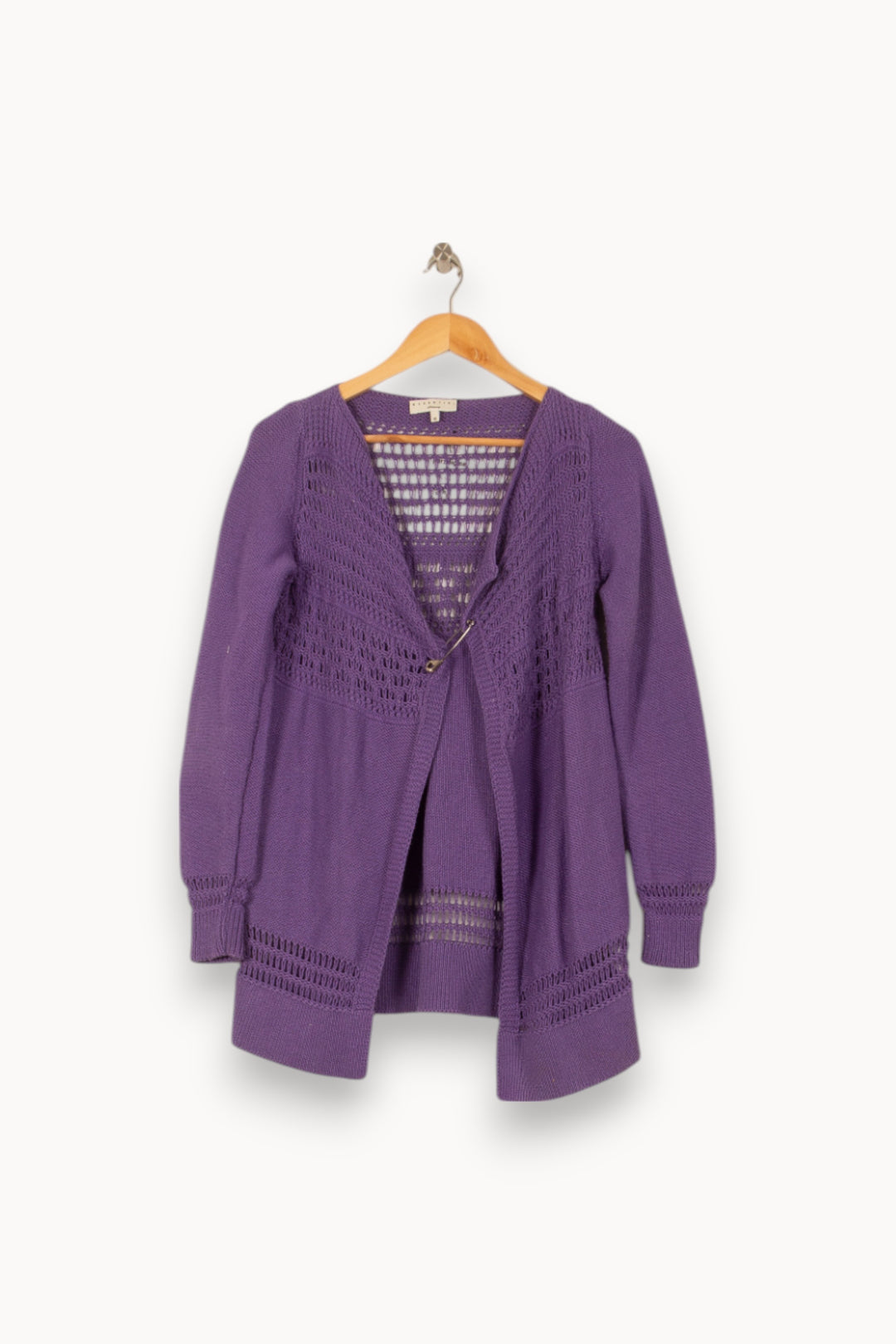 Cardigan Violet - Taille M/38 de la marque Essentiel Antwerp | RVLI1046 - Vendu par Paradigme - Image 2