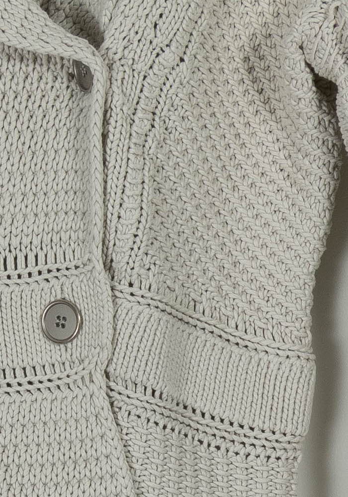 Veste Tricotée Blanche - Taille XL/42 de la marque Max Mara | RVLI1055 - Vendu par Paradigme - Image 3