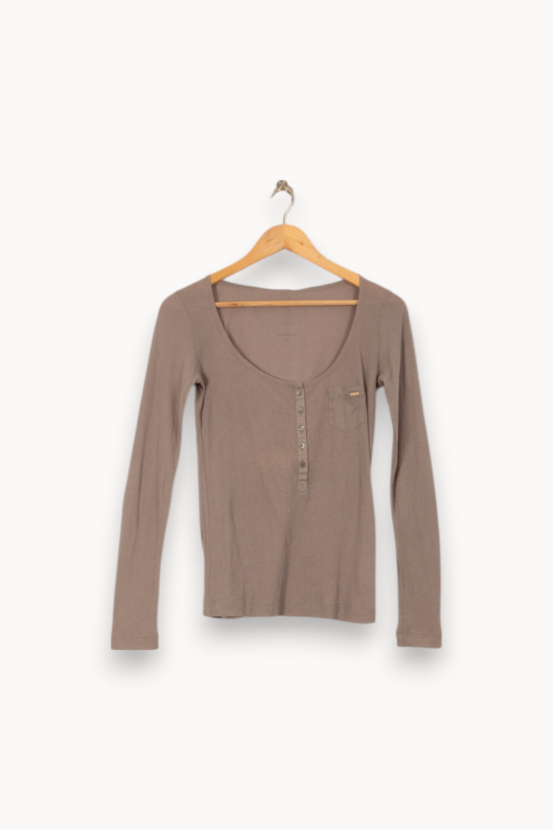 Henley Gris - Taille M/38 de la marque IKKS | RVLI1058 - Vendu par Paradigme - Image 2