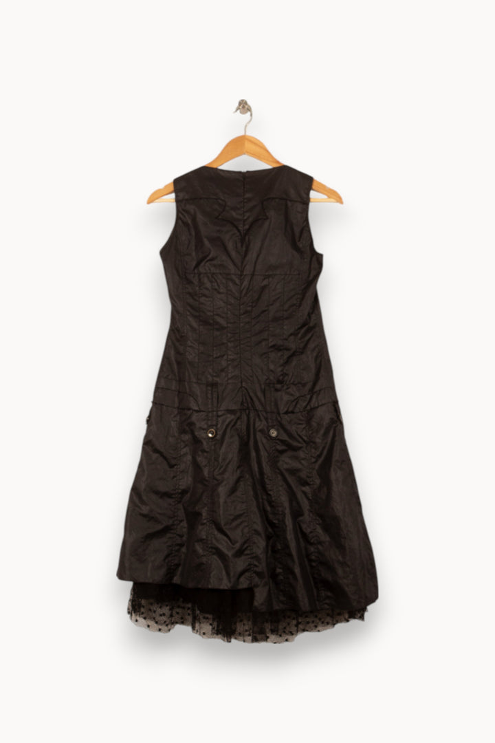 Robe Longue Noire - Taille M/38 de la marque One Step | RVLI1059 - Vendu par Paradigme - Image 4