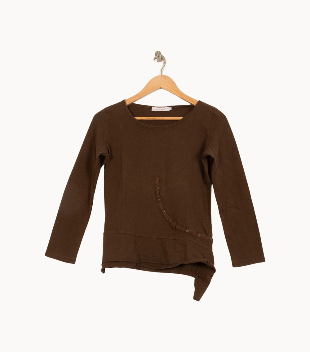 Tee-shirt Marron - Taille L/40 de la marque Comptoir des Cotonniers | RVLI1063 - Vendu par Paradigme - Image 2