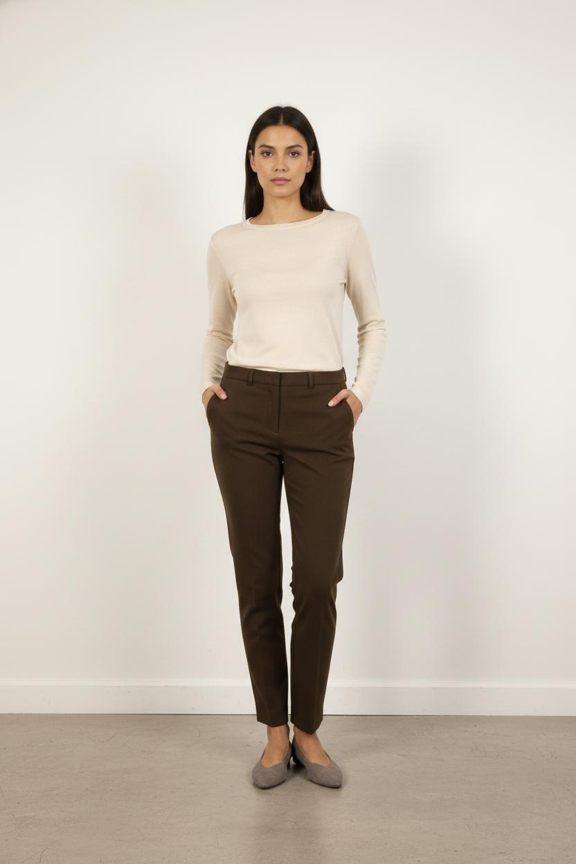Pantalon Marron - Taille XS/34