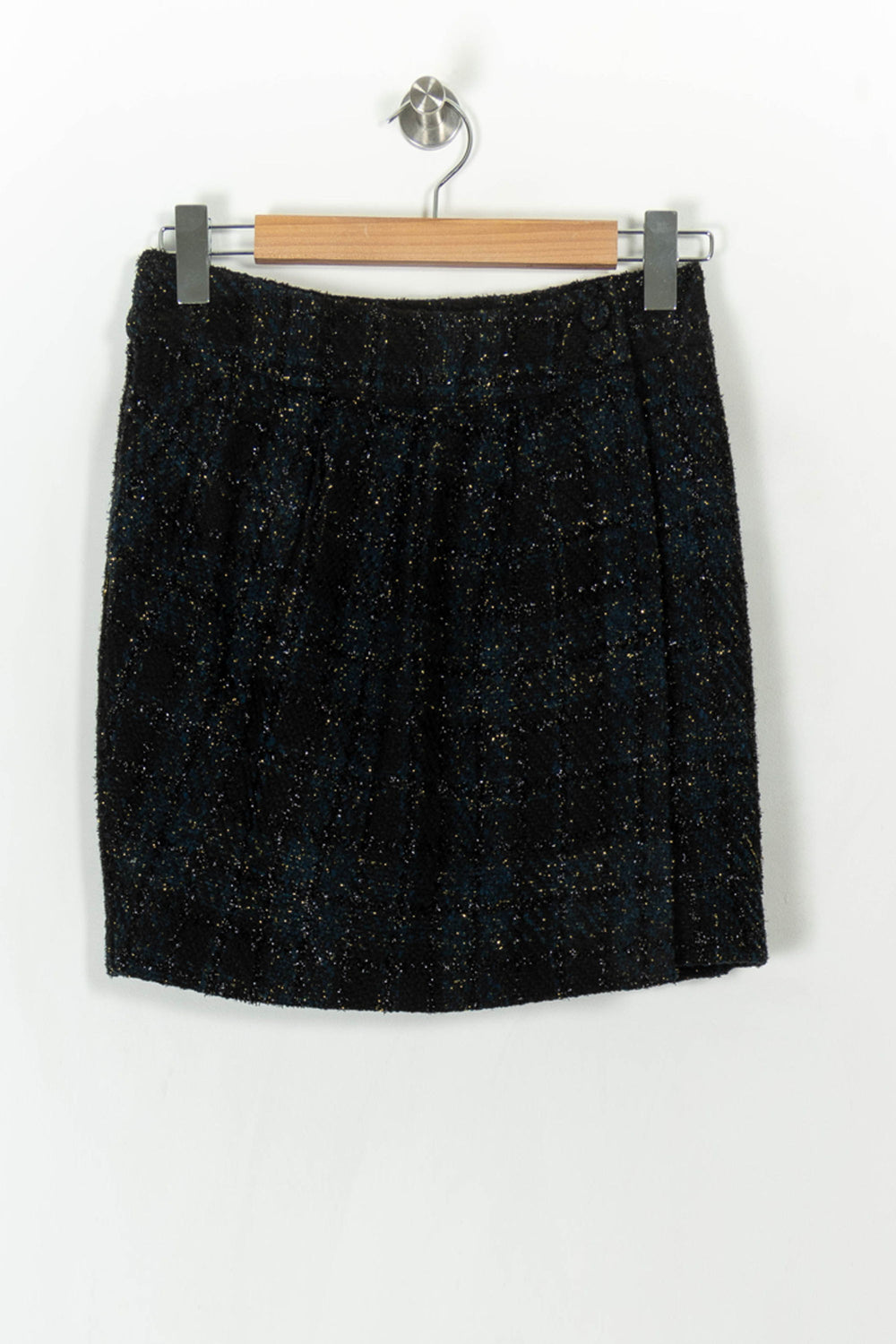 Jupe Courte Bleue et Noire - Taille M/38 de la marque Paul & Joe Sister | RVLI1081 - Vendu par Paradigme - Image 2