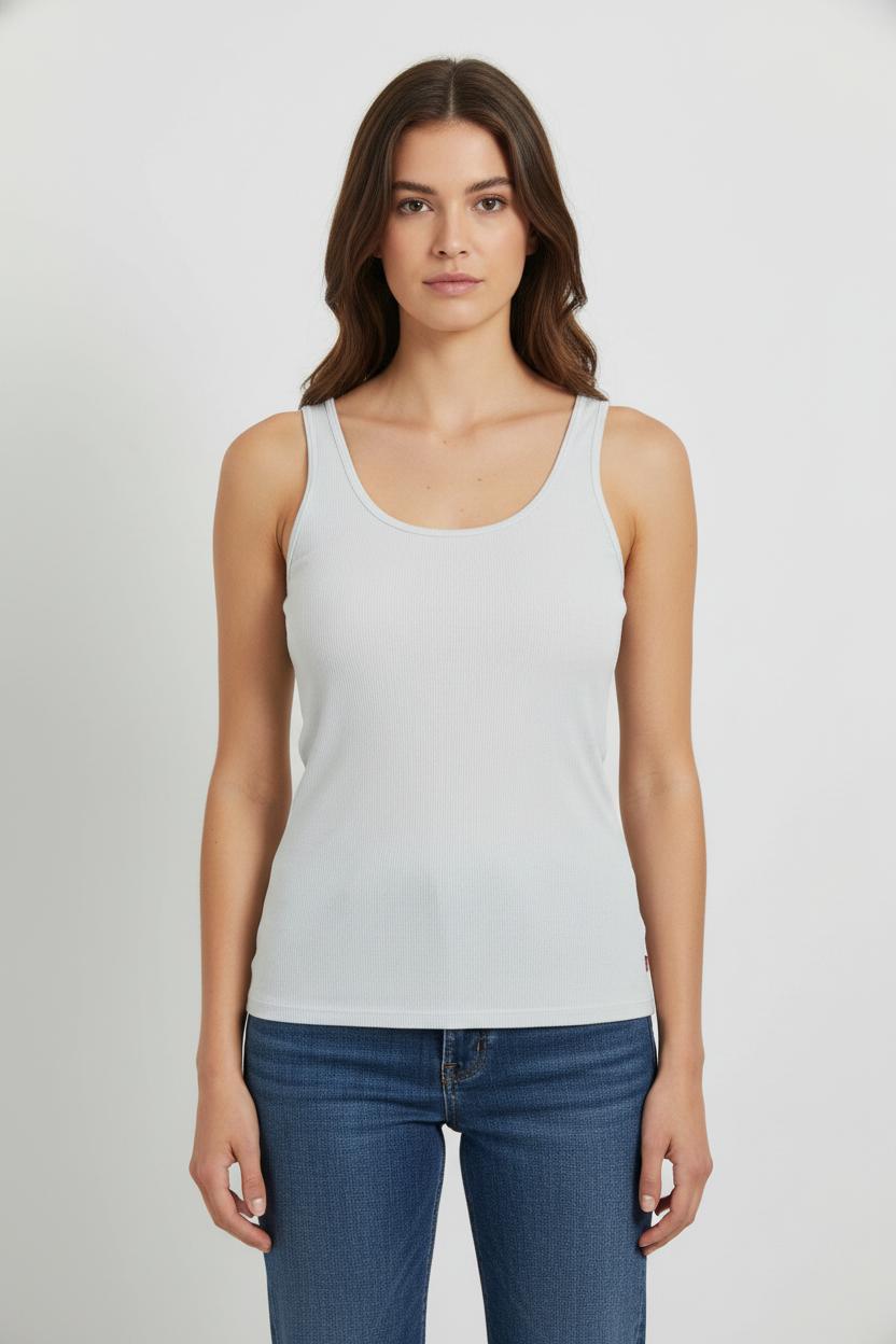 Débardeur Blanc - Taille M/38 de la marque Levi's | RVLI1109 - Vendu par Paradigme - Image 1