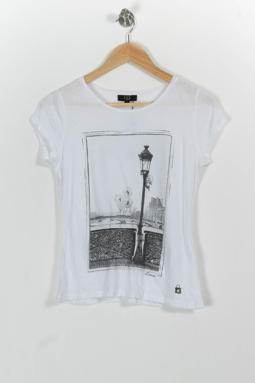 Tee-shirt Blanc - Taille S/36 de la marque Maison 123 | RVLI1142 - Vendu par Paradigme - Image 2