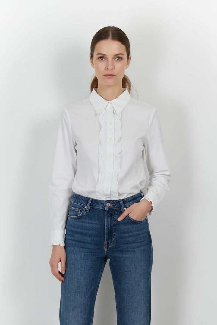 Chemise Blanche - Taille S/36 de la marque Caroll | RVLI1146 - Vendu par Paradigme - Image 1