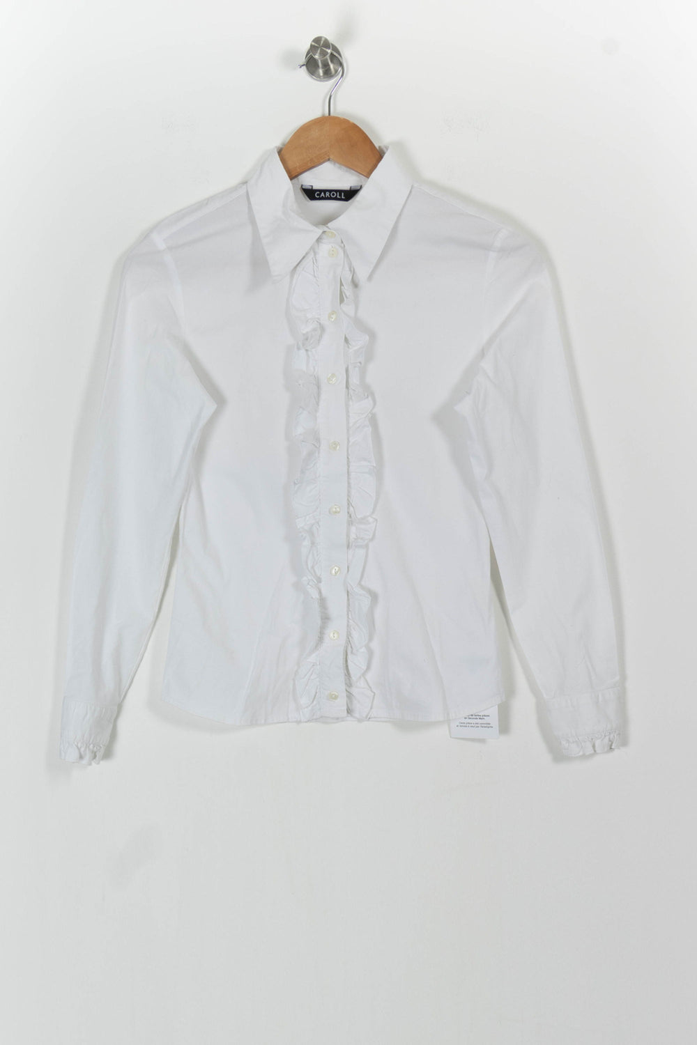 Chemise Blanche - Taille S/36 de la marque Caroll | RVLI1146 - Vendu par Paradigme - Image 2