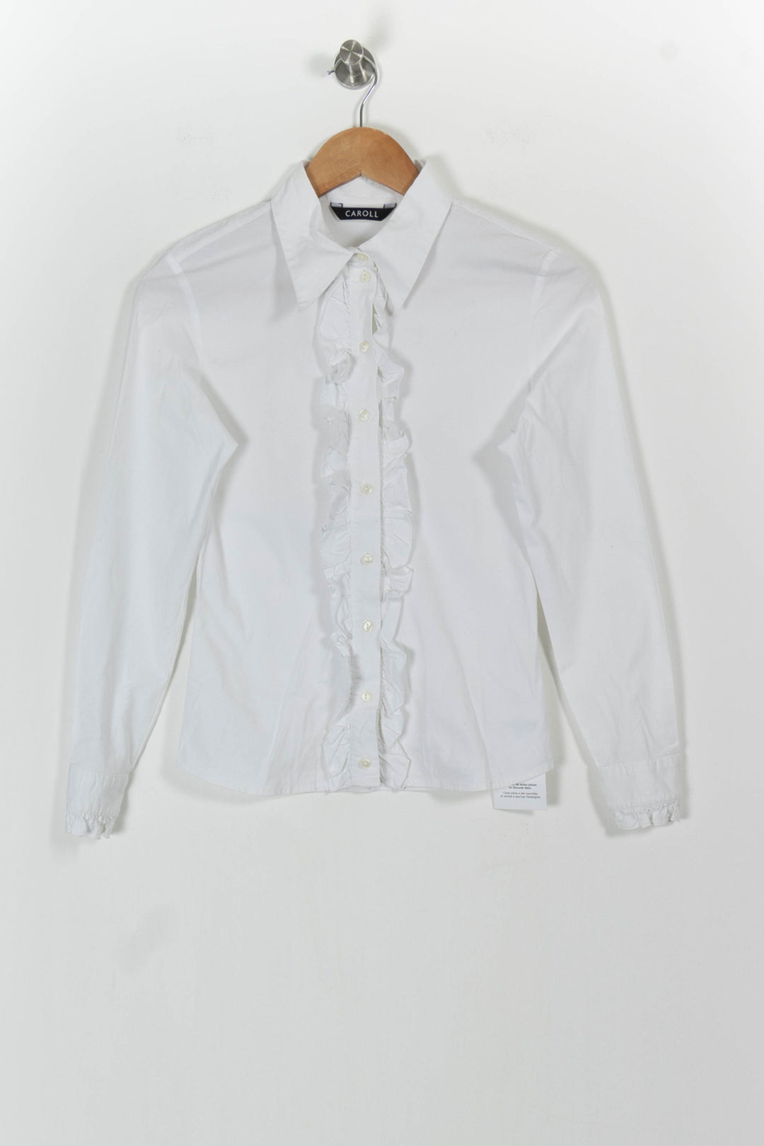 Chemise Blanche - Taille S/36 de la marque Caroll | RVLI1146 - Vendu par Paradigme - Image 2
