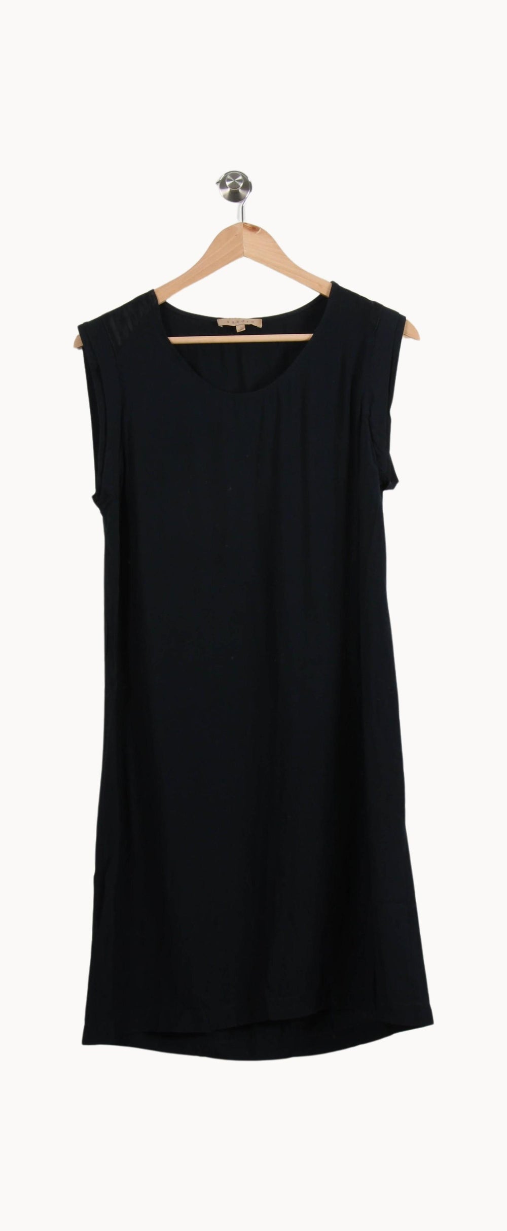 Robe Droite Bleue - Taille M/38 de la marque Sandro | RVLI1148 - Vendu par Paradigme - Image 2