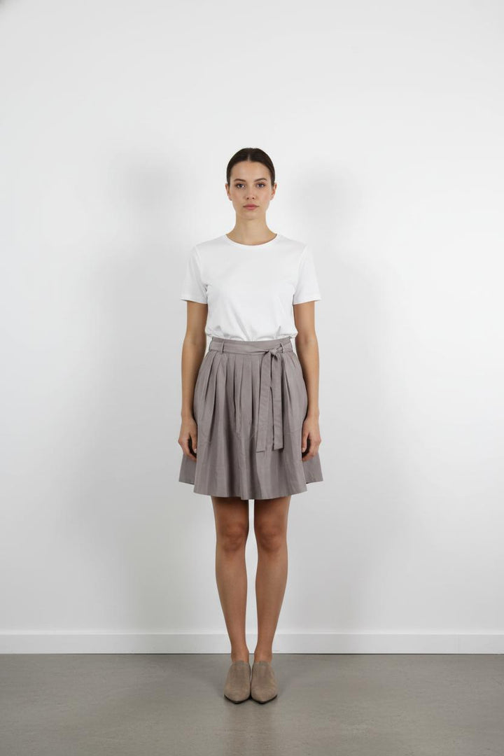 Jupe Plissée Grise - Taille S/36