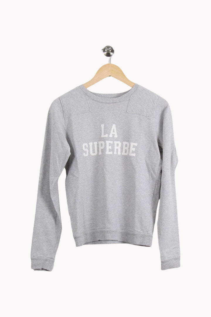 Sweat Gris - Taille S/36 de la marque Sézane | RVLI1151 - Vendu par Paradigme - Image 2
