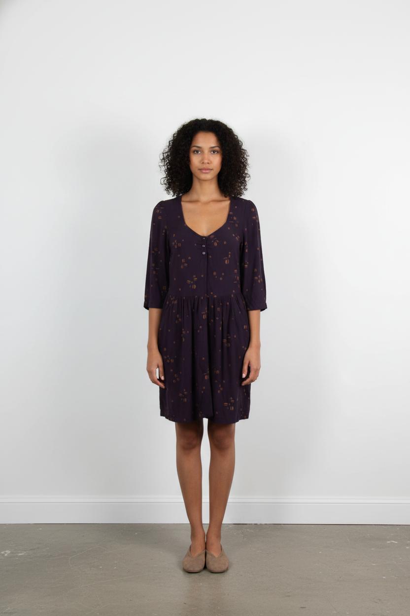 Robe Courte Violette - Taille XS/34