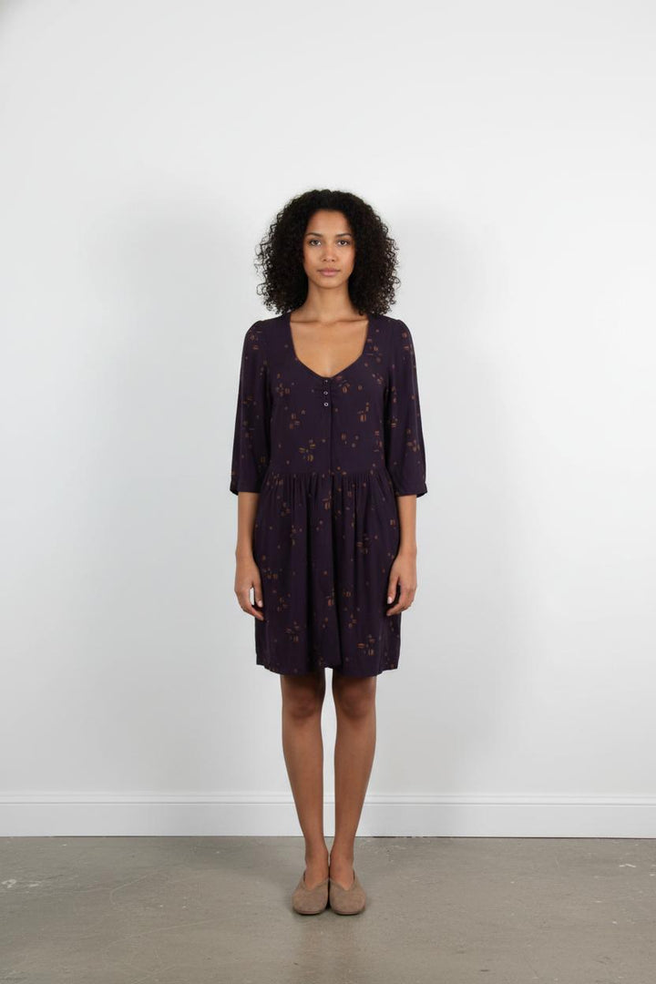 Robe Courte Violette - Taille XS/34