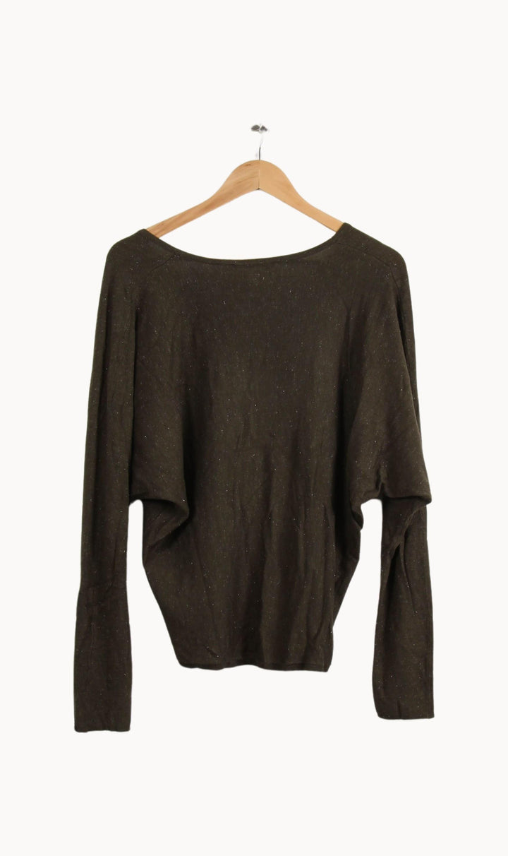 Pull Vert - Taille M/38 de la marque ZAPA | RVLI1158 - Vendu par Paradigme - Image 4