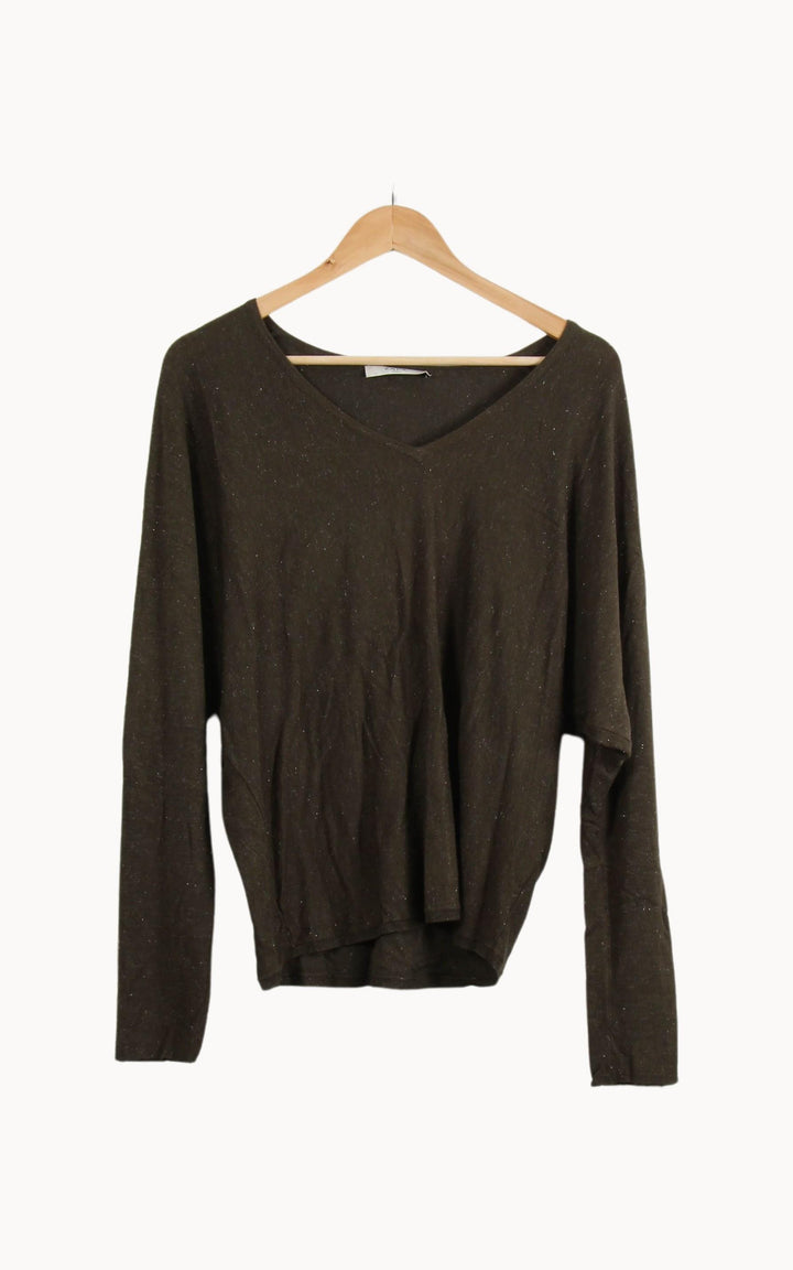 Pull Vert - Taille M/38 de la marque ZAPA | RVLI1158 - Vendu par Paradigme - Image 2