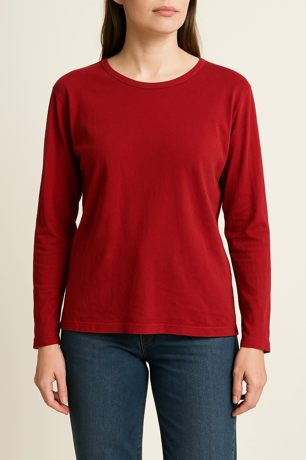 Blouse Rouge - Taille M/38 de la marque Agnès b. | RVLI1161 - Vendu par Paradigme - Image 1