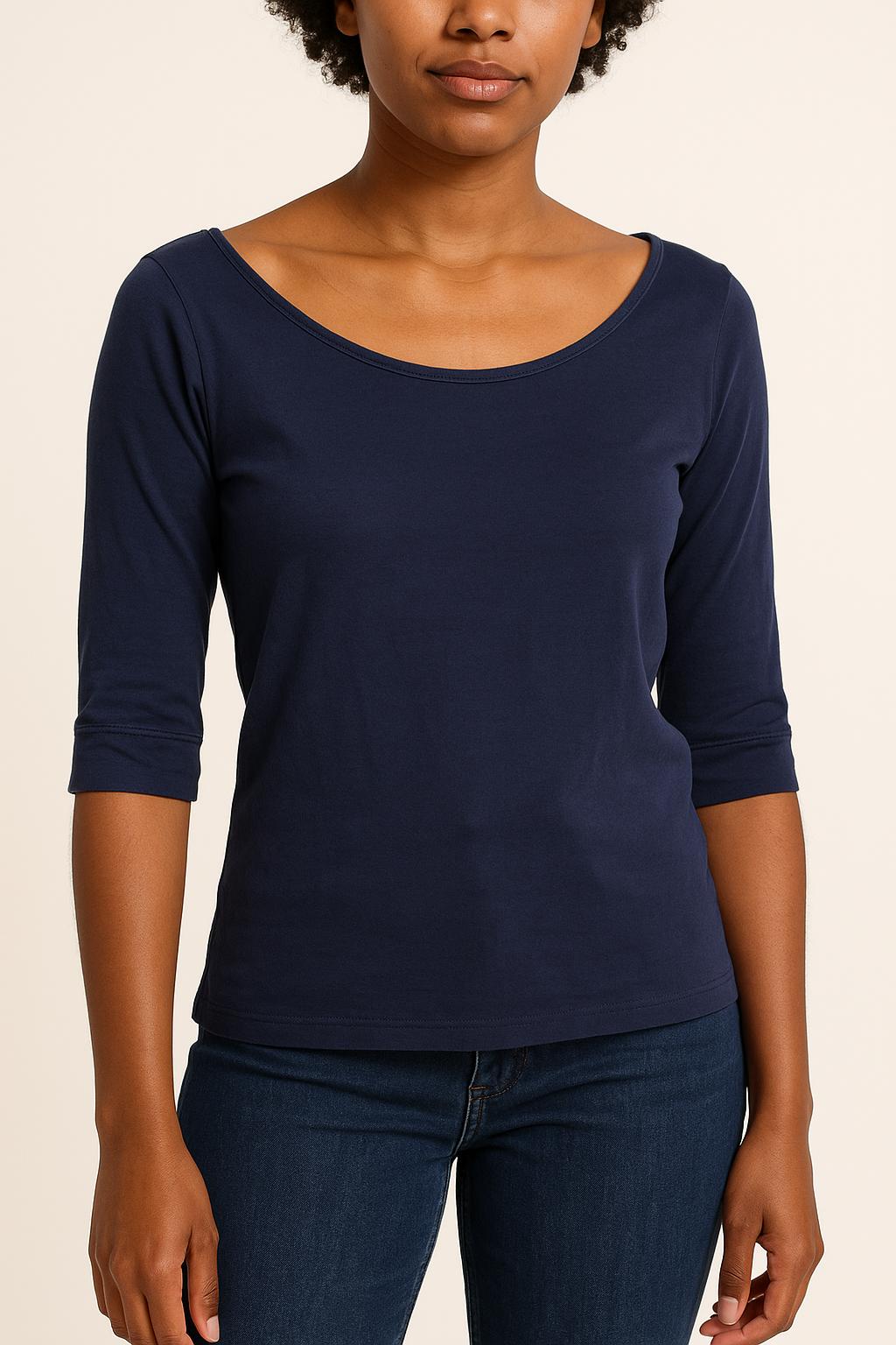 T-shirt Bleu - Taille M/38 de la marque Vanessa Bruno | RVLI1162 - Vendu par Paradigme - Image 1