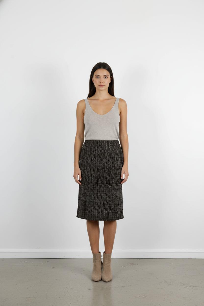 Jupe Droite Noire - Taille S/36