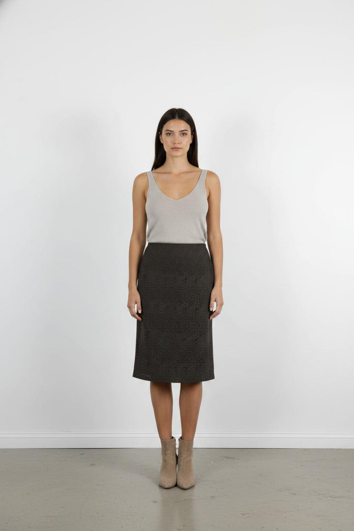 Jupe Droite Noire - Taille S/36