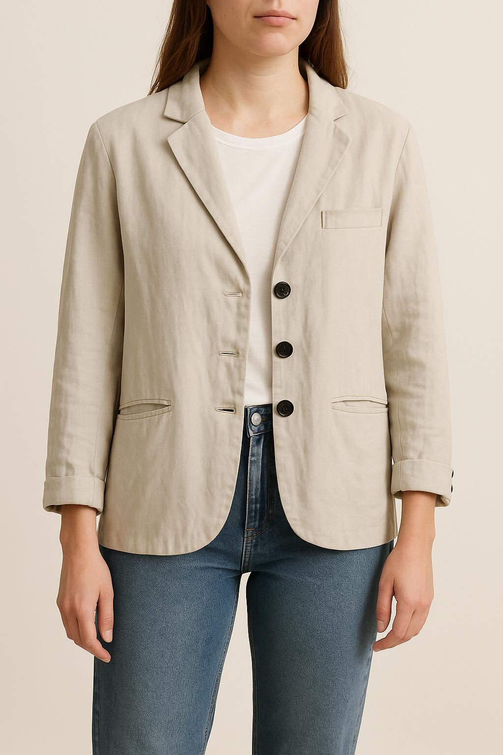 Blazer Beige - Taille M/38 de la marque Soeur | RVLI1164 - Vendu par Paradigme - Image 1